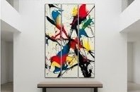 15 Oversized Wall Art Ideas That Make a Room Look Expensive 16 Giant Statement Piece