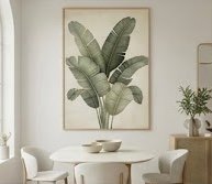 15 Oversized Wall Art Ideas That Make a Room Look Expensive 7 Oversized Botanical Art