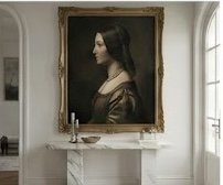15 Oversized Wall Art Ideas That Make a Room Look Expensive 8 Dramatic Oversized Portrait