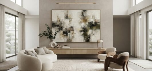 15 Oversized Wall Art Ideas That Make a Room Look Expensive 2 15 Oversized Wall Art Ideas That Make a Room Look Expensive