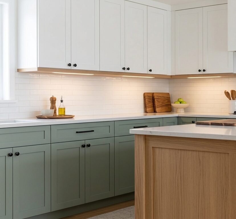 two-tone-kitchen-cabinets