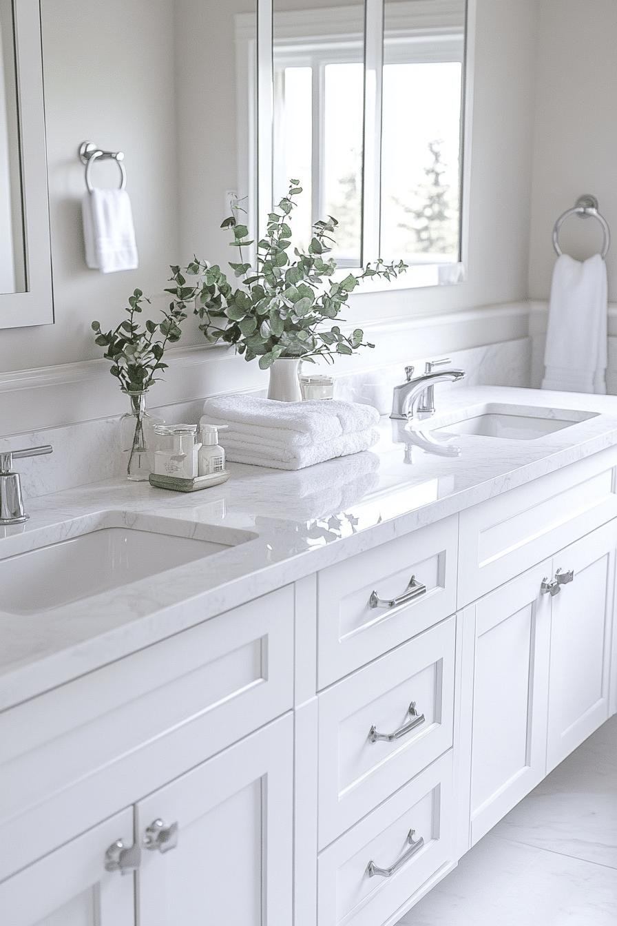 20 Bathroom Decor Ideas for a Stylish, Cozy, and Spa-Like Bathroom 7 Plants for Fresh Bathroom Decor