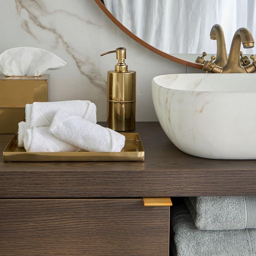 20 Bathroom Decor Ideas for a Stylish, Cozy, and Spa-Like Bathroom 19 Egoli Stainless Steel Tray