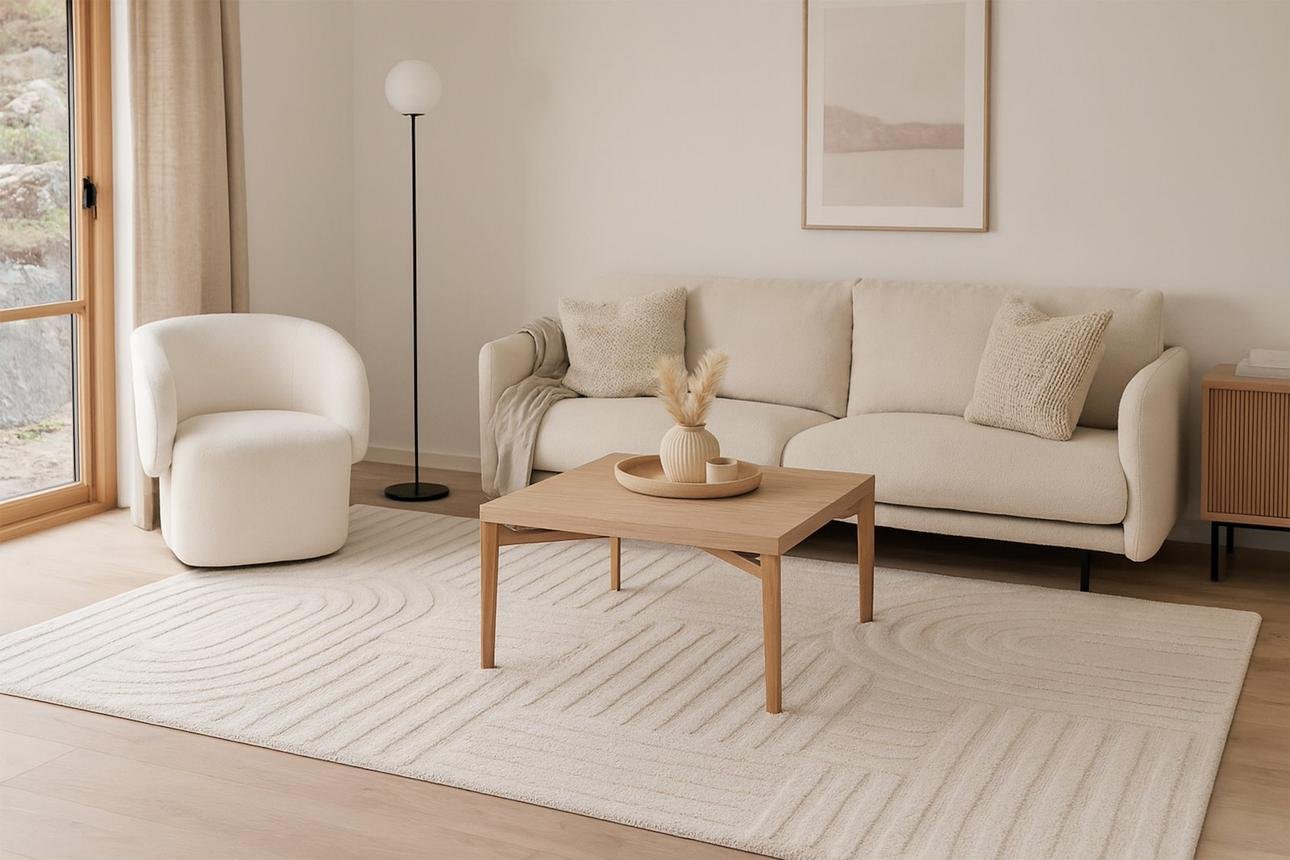 20 Apartment Living Room Ideas for a Stylish Small Space 12 Pisa teppe 160x230cm - Gulvteppe - Store tepper for varme soner hos Skeidar
