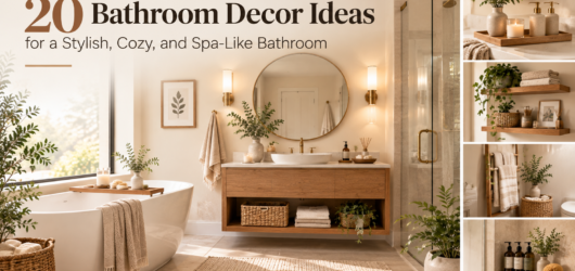 20 Bathroom Decor Ideas for a Stylish, Cozy, and Spa-Like Bathroom