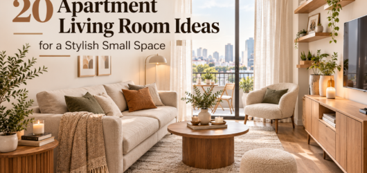 20 Apartment Living Room Ideas for a Stylish Small Space 4 20 Apartment Living Room Ideas for a Stylish Small Space