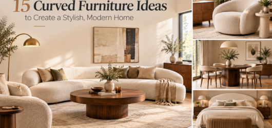 15 Curved Furniture Ideas to Create a Stylish, Modern Home 3 15 Curved Furniture Ideas to Create a Stylish, Modern Home