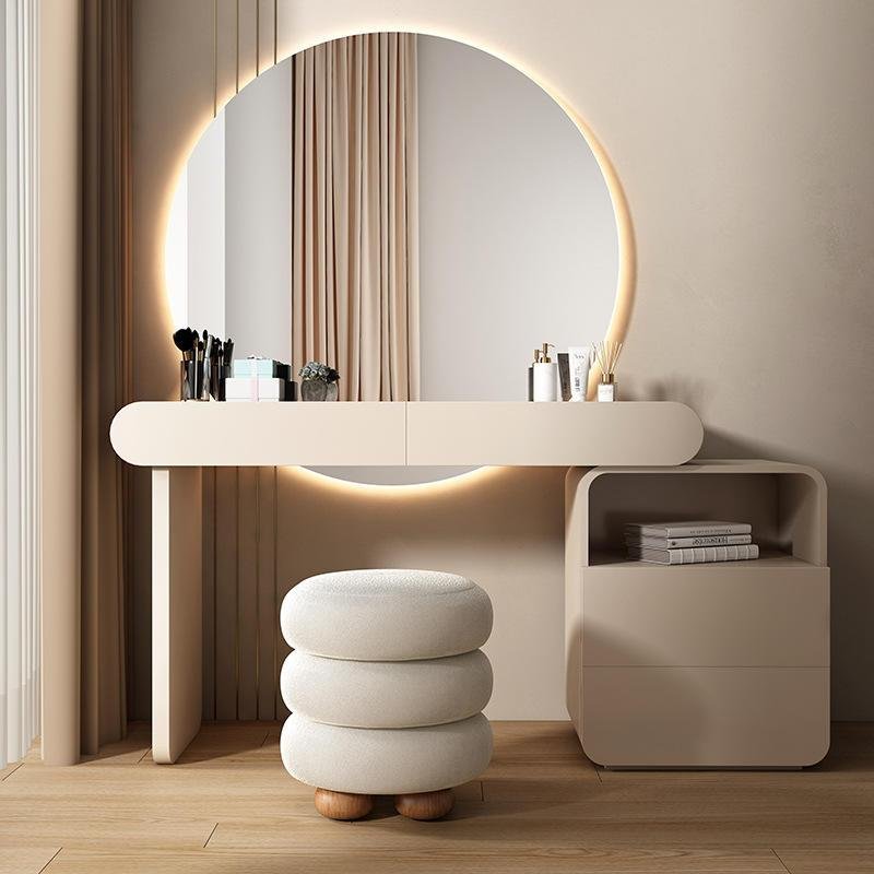 15 Curved Furniture Ideas to Create a Stylish, Modern Home 14 Curved Vanity Table