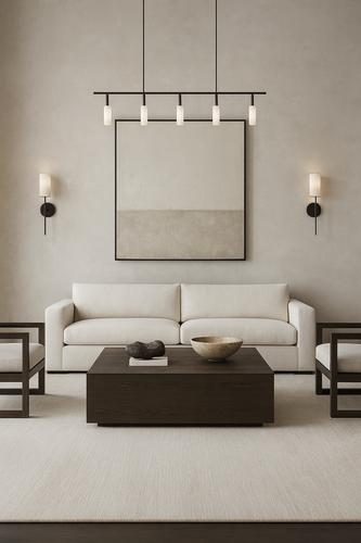 Dark Wood With Black Accents