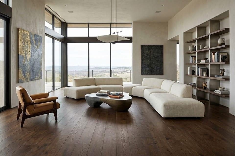 Dark Wood Flooring for a Rich, Timeless Foundation
