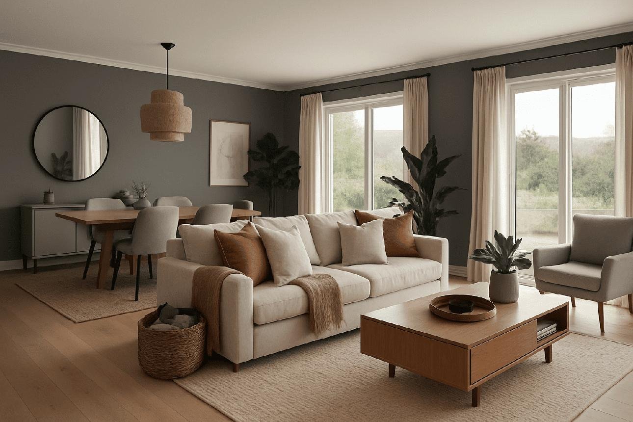 15 Warm Neutral Color Ideas for a Cozy, Timeless Home 11 What Color Curtain for Light Grey Walls: Top Color Choices – Mrs Awesome Custom Curtain