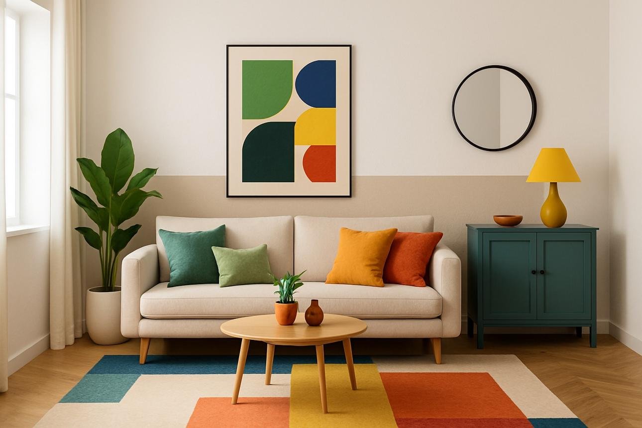 20 Apartment Living Room Ideas for a Stylish Small Space 20 Evinizin dizaynını bizə etibar edin Rəng psixologiyası ilə dizayn dəyişikliyi
