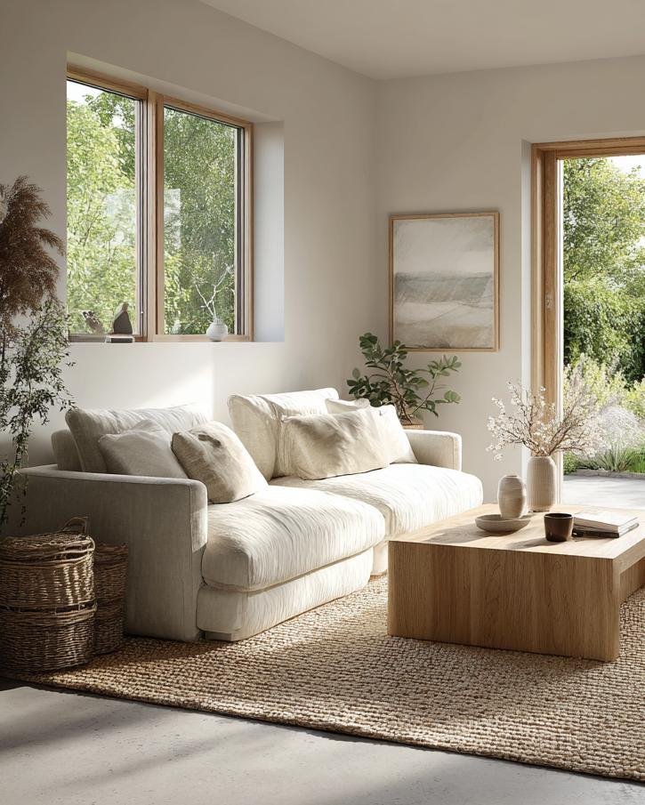 15 Warm Neutral Color Ideas for a Cozy, Timeless Home 2 Creamy White