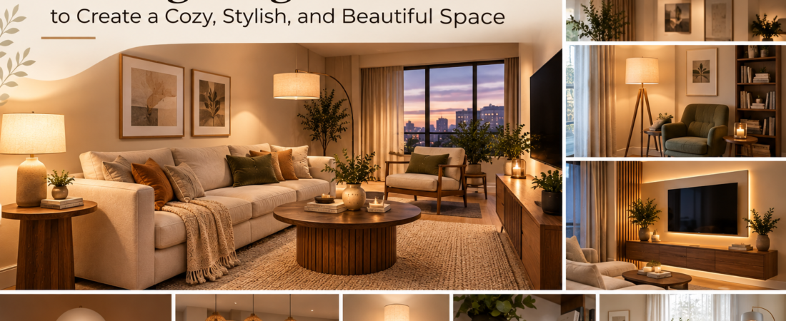 20 Living Room Lighting Ideas to Create a Cozy, Stylish, and Beautiful Space